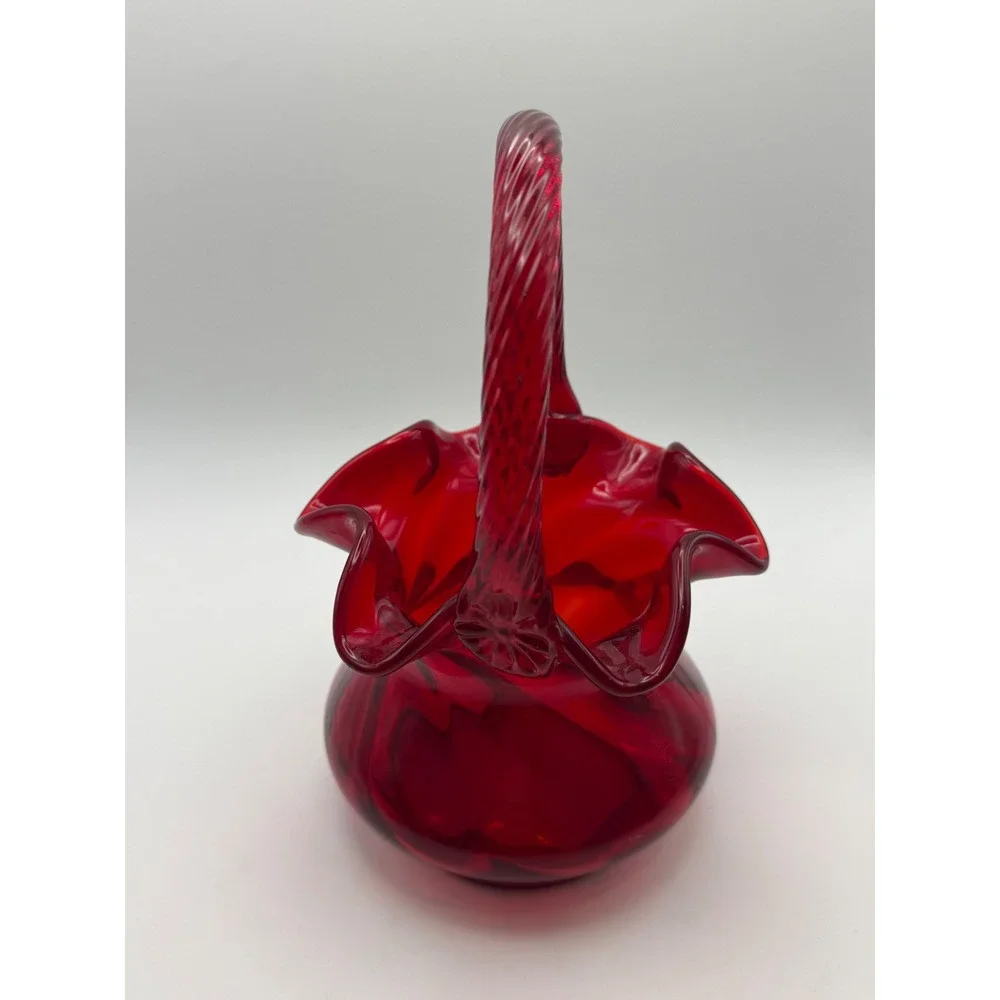 Fenton vibrant ruby